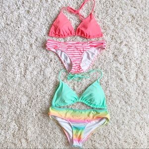 Two sets of Victoria Secret Bikinis